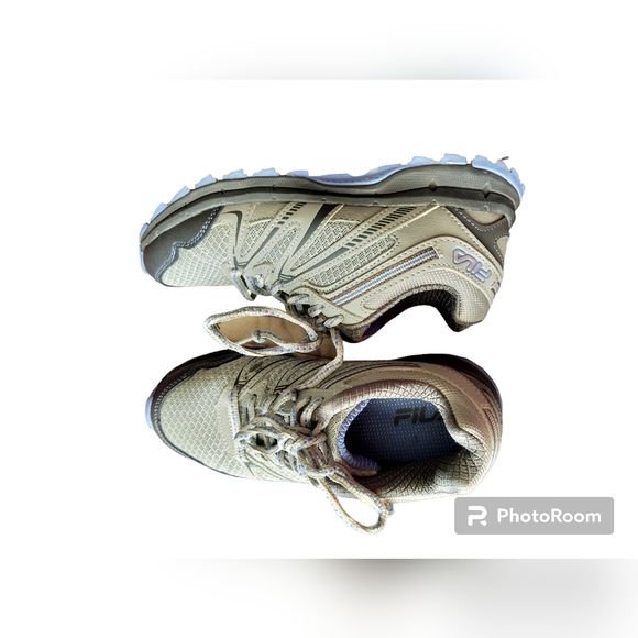 Fila Shoes women's ladies athletic grey 🩶 and purple size 6 - Picture 8 of 13